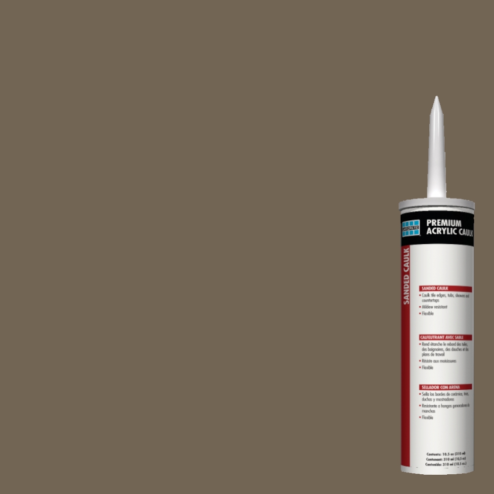 Premium Acrylic Caulk Sanded #66 Chestnut Brown 10.5 oz