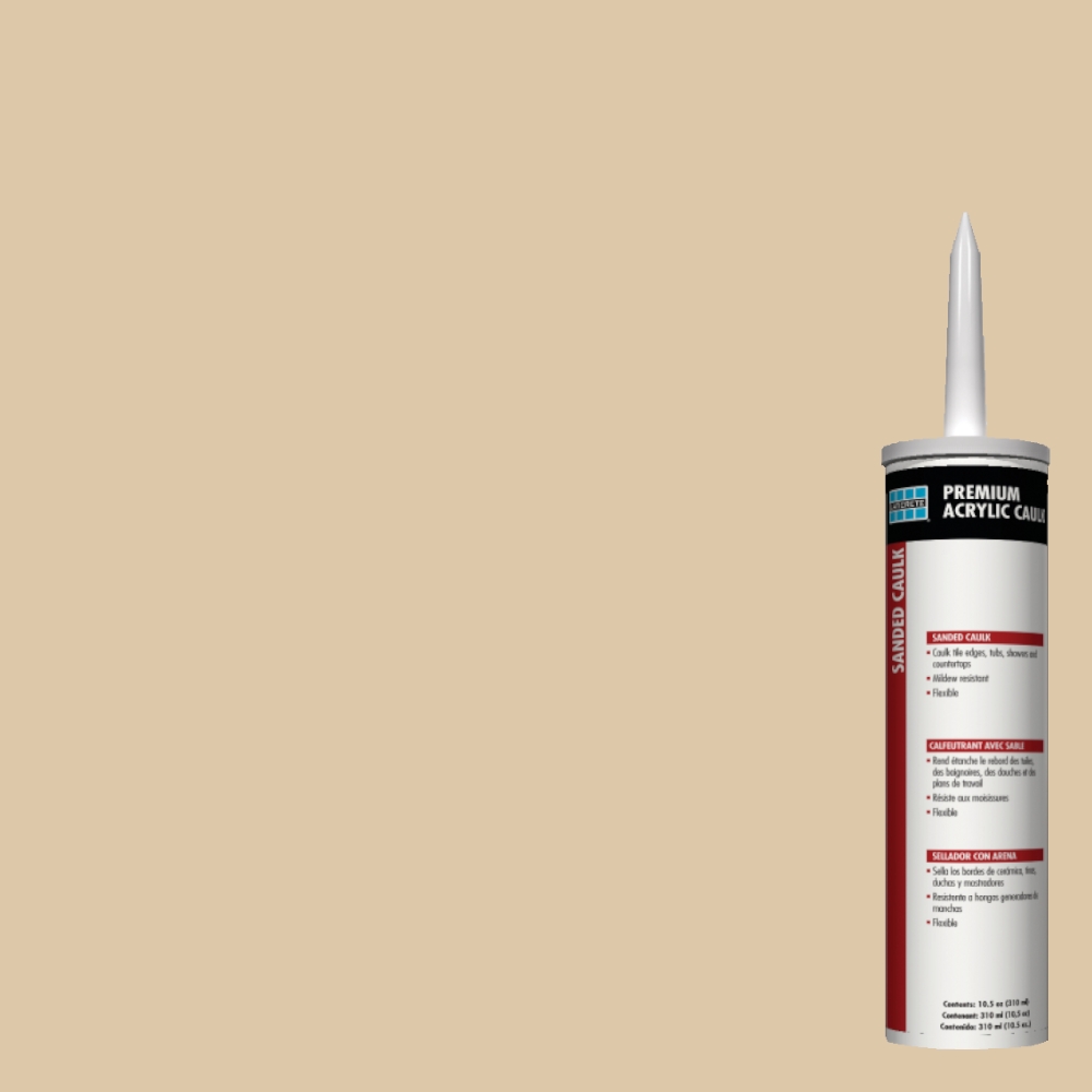 Premium Acrylic Caulk Sanded #81 Butter Cream 10.5 oz