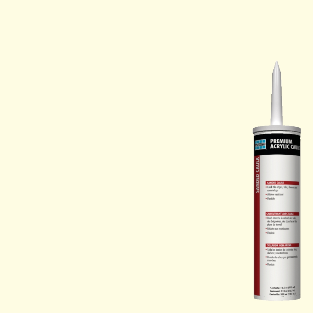 Calfeutrant acrylique Supérieure avec sable #85 Almond 10.5 oz