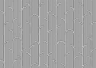 Wall Tiles Geometra Charcoal Glossy Ivy 3" x 12"