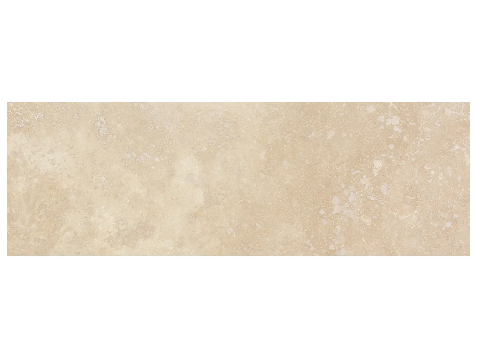 Floor Tiles Ivory Travertine Honed 6" x 18"