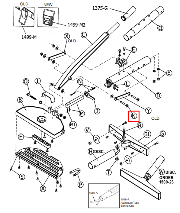 Carriage Bolt Set for Old no. 499-500