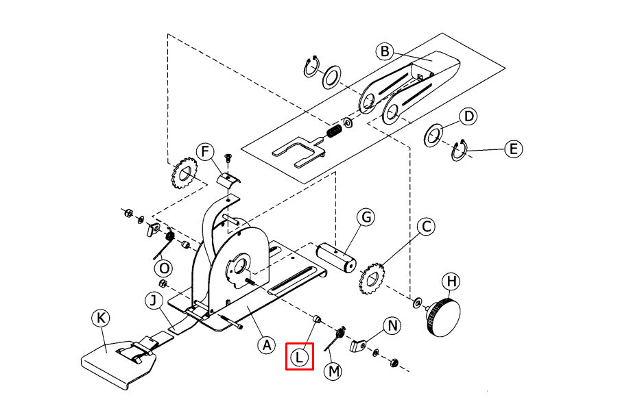 Locking Bushing Nut Set for no. 565