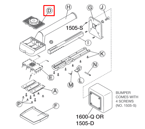 Pin Dial Assembly for Old no. 600