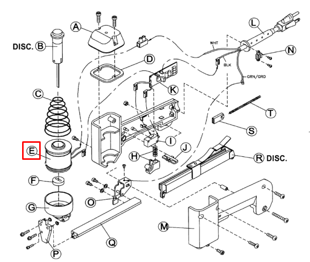 Staple Coil for no. 615-830