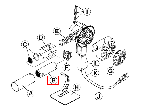 Nozzle for no. 740-750-990