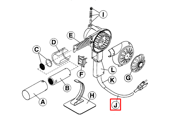 Power Cord for no. 740-750-990