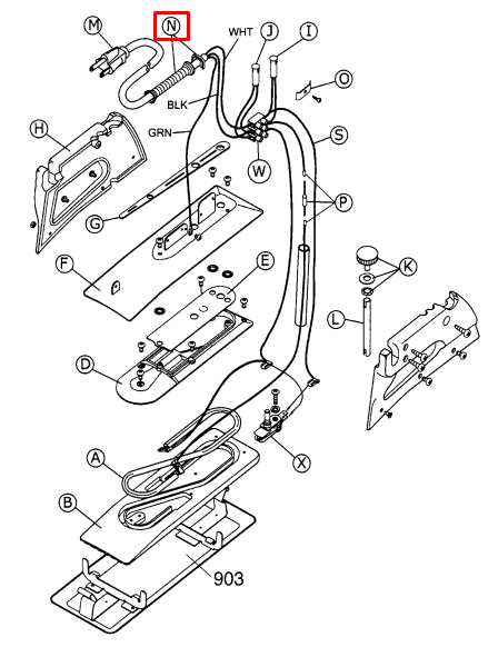 Pigtail Spring and Clip for no. 920
