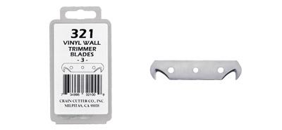 Vinyl Wall Trimmer Knife Blade (Pack of 3)