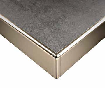 Tile Edge Profile Protop Polished Chrome Aluminum 12.5 mm