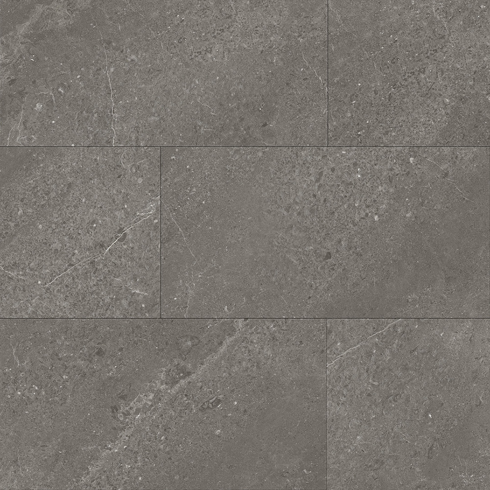 Vinyl Tiles Dura Contract Elements Grigio Glue Down 12" x 24"