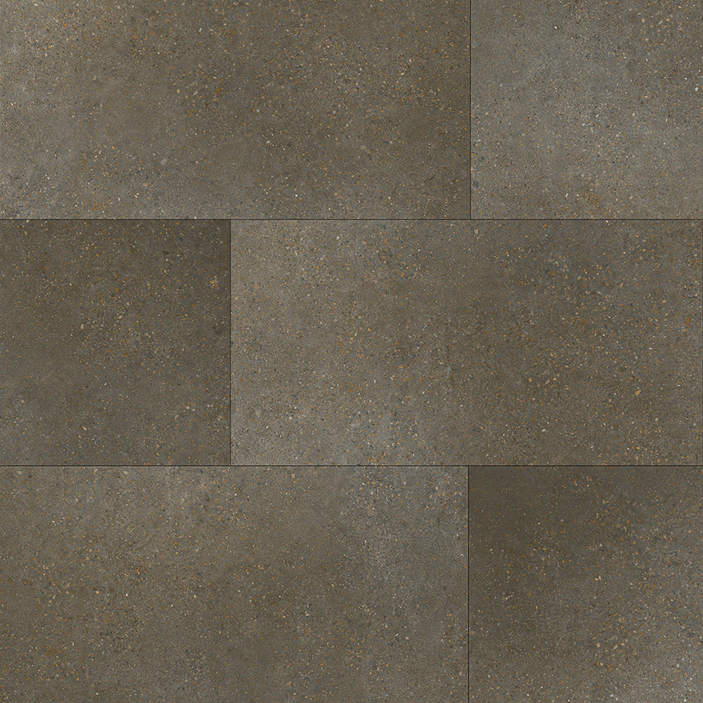 Vinyl Tiles Dura Contract Elements Scuro Glue Down 12" x 24"