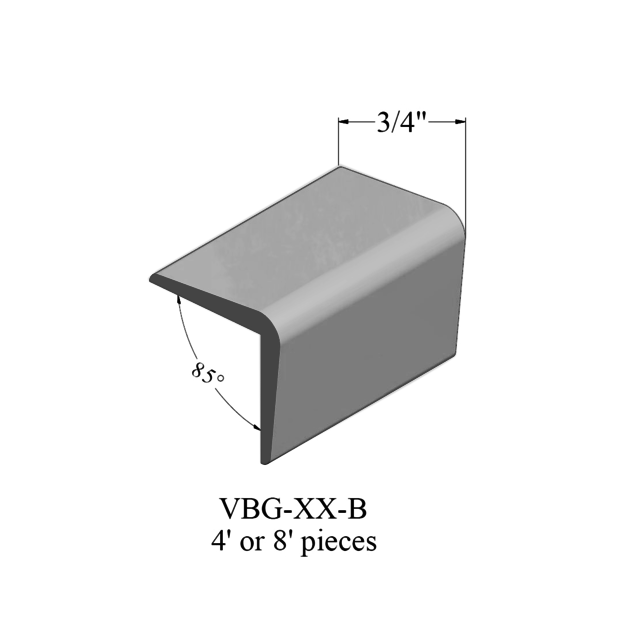 Corner Guard Vinyl #TA6 Bedrock 3/4" x 8'