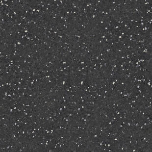 Homogeneous Vinyl Roll iQ Eminent #130 Black 6-1/2' - 2mm (Sold in Sqyd)