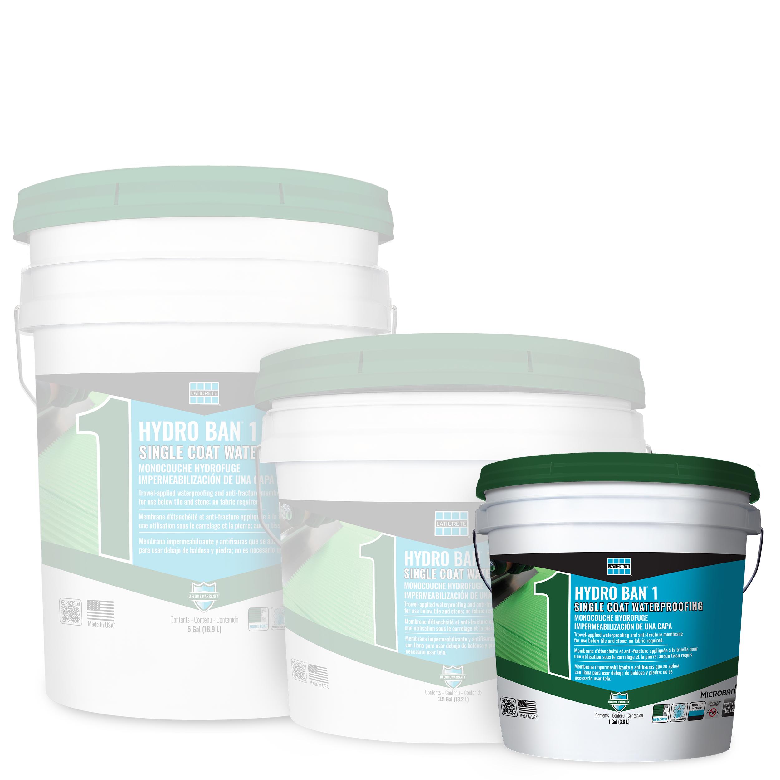 Hydro Ban 1 Waterproofing & Crack Isolation Membrane - 1 gal