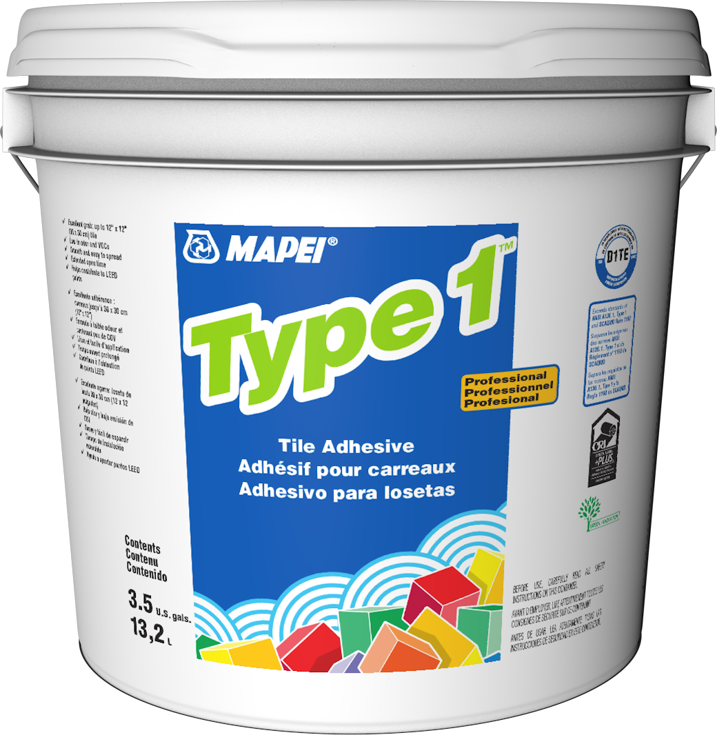 Mapei - Type 1 Premium Tile Adhesive 3.5 gal - 1040016 | FloorBox