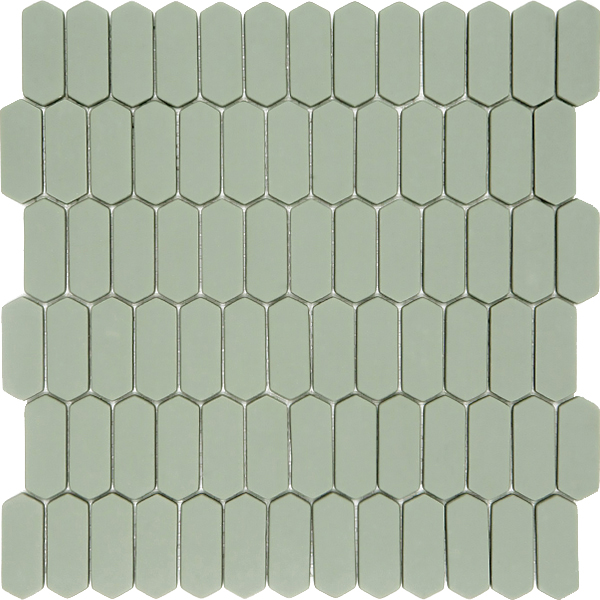 Mosaic Pan Dan Salvia Matte 11" x 11"