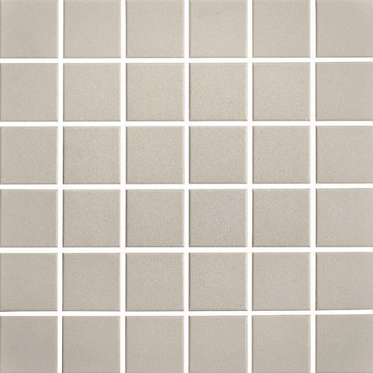 Mosaic Plain Techno Ivory Matte 12" x 12"