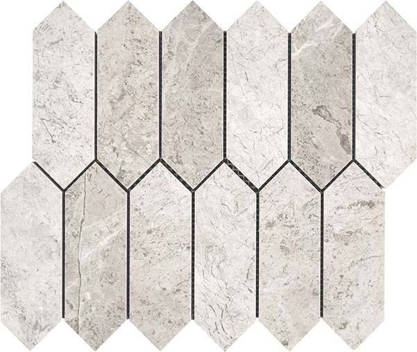 Mosaic Terra Marble Thundra Grey Polished 10" x 13"