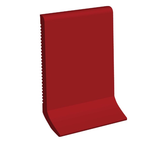 Coved Wall Base #10 White 1/8" x 2-5/8" x 100'