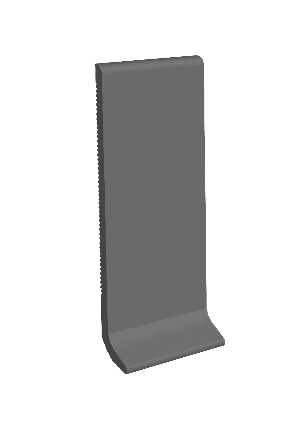 Coved Wall Base #1 Black 1/8" x 4-1/2" x 100'
