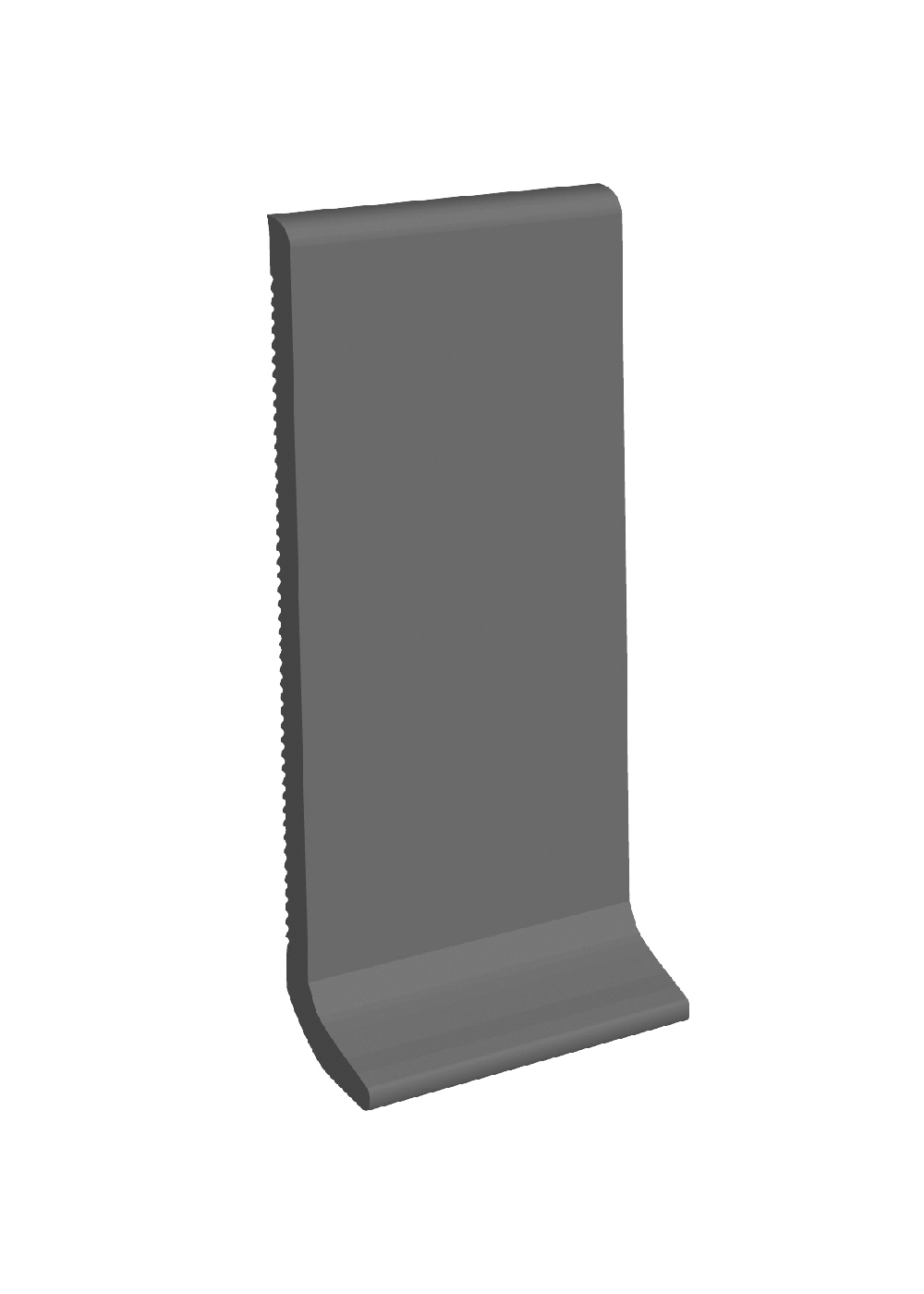 Coved Wall Base #9 Grey 1/8" x 4" x 100'