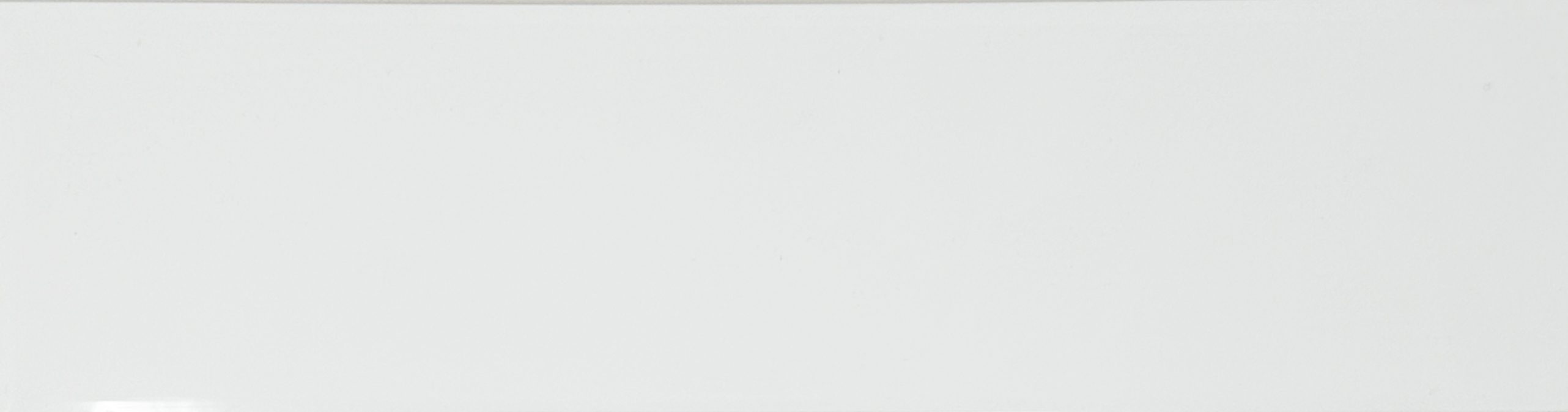 Tuiles murales Monochrome White lustré 4" x 16"
