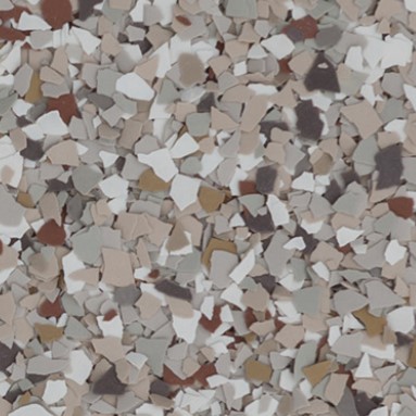 Epoxy Chips ColorFlakes FB716 Creekbed 40 lb 1/16"