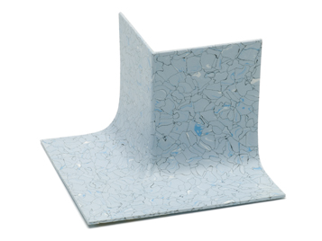Preformed Convex Corner with 20 mm Radius Colorex Glow 4" (Pack of 5)