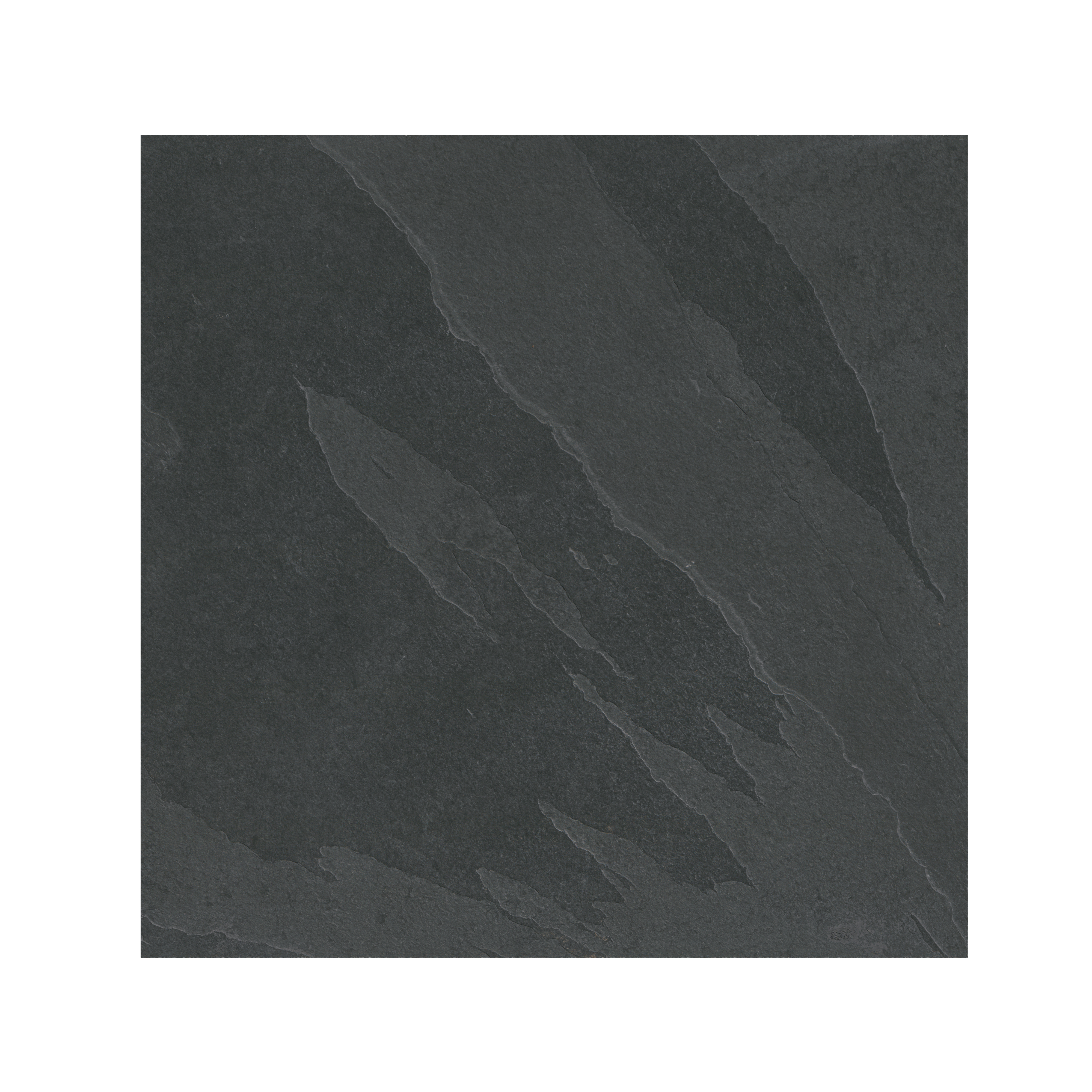 Floor Tiles Montauk Black Gauged 12" x 12"