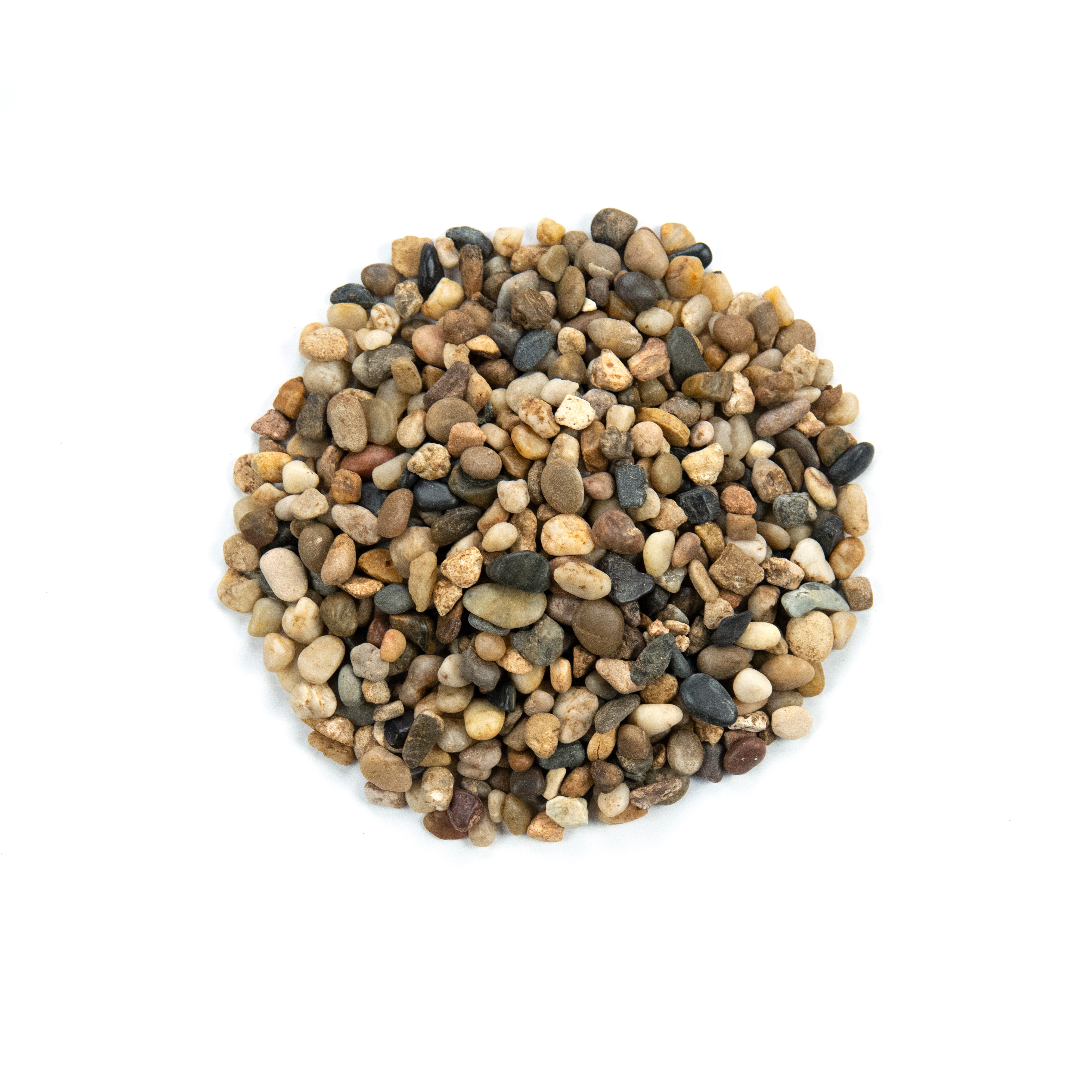 Small River Stones Piedra Pebbles Mixed Polished 40 lb