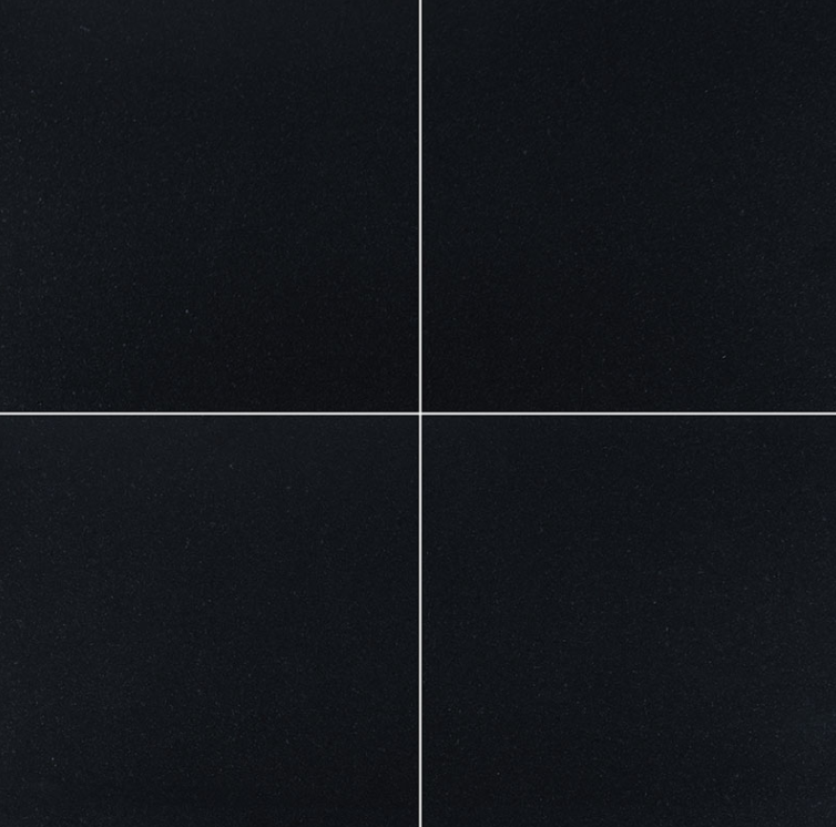 Floor Tiles Granite Countertops Premium Black Polished 12" x 12"