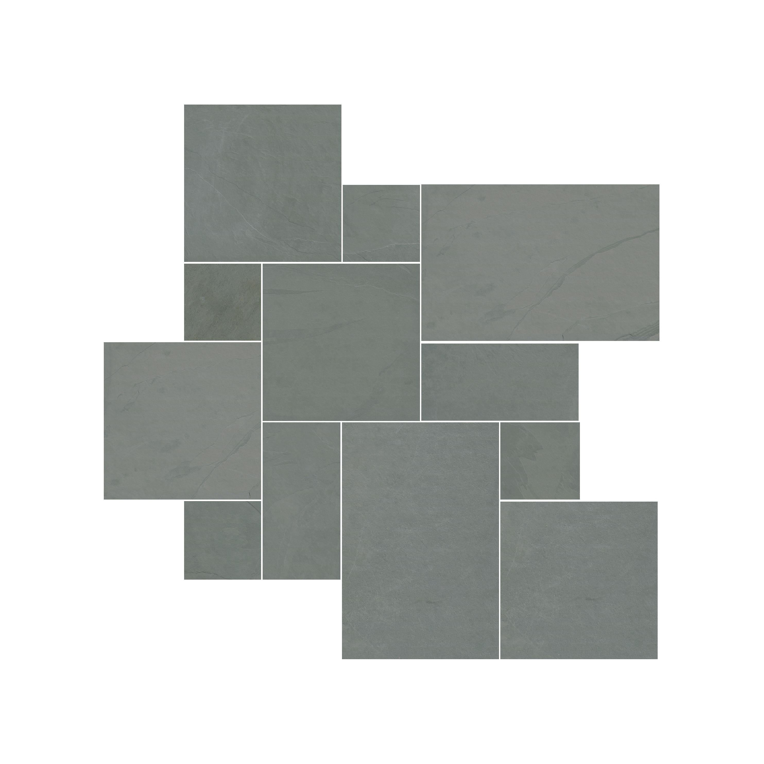 Floor Tiles Montauk Blue Gauged  Multi-Size