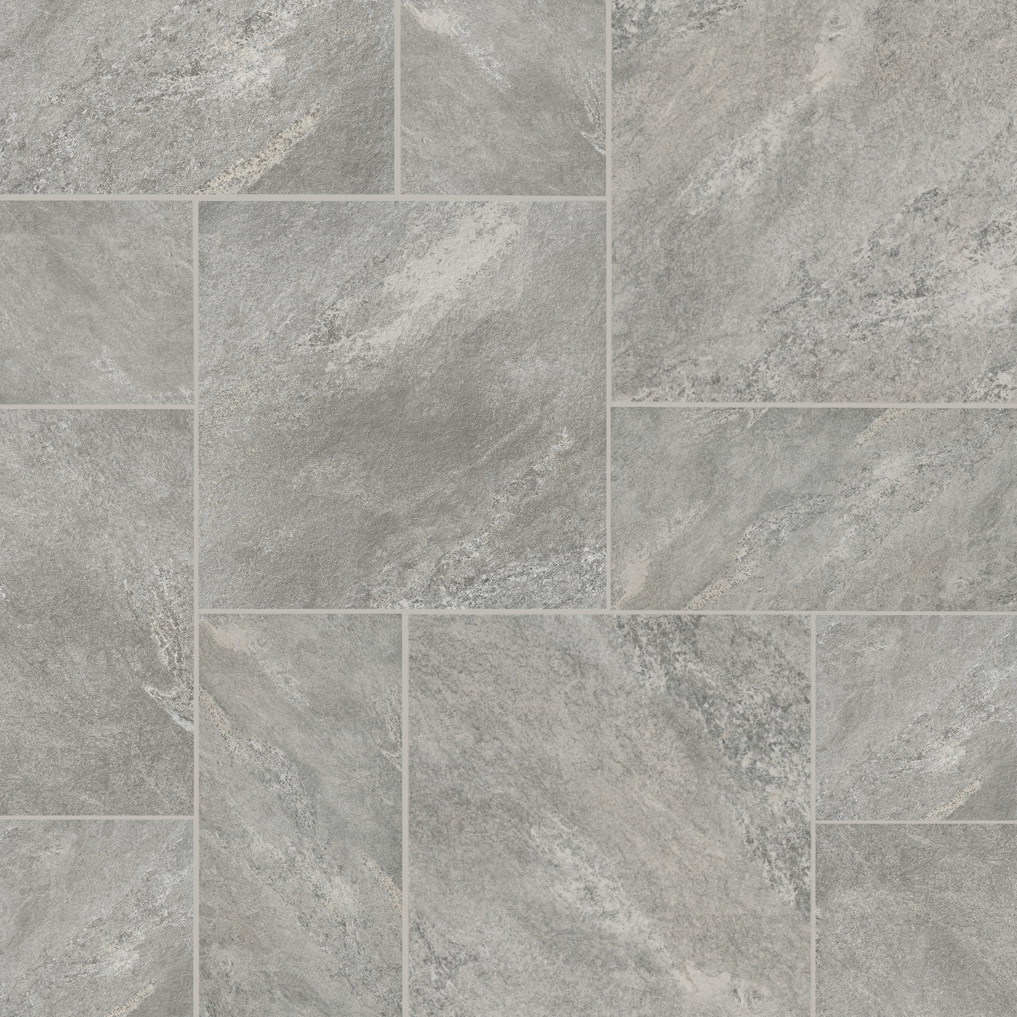 Floor Tiles Arterra Quarzo Gray Matte Multi-Size Jumbo