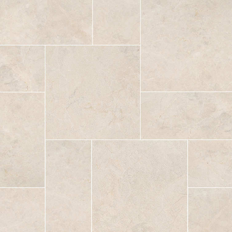 Floor Tiles Natural Stone Pavers Aegean Pearl SandBlasted Multi-Size