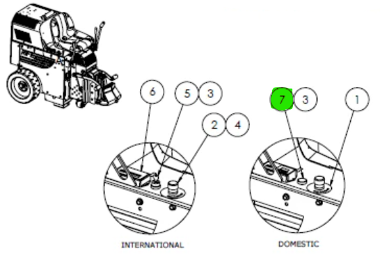 Start Switch for No. 5700