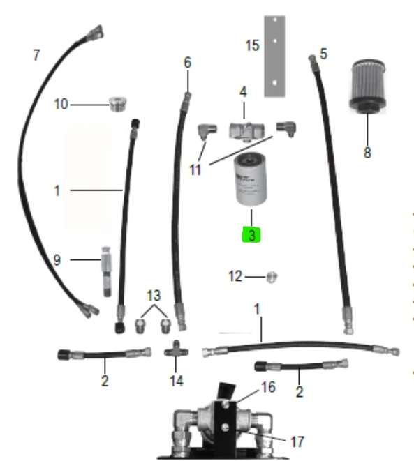Filter for No. 5700