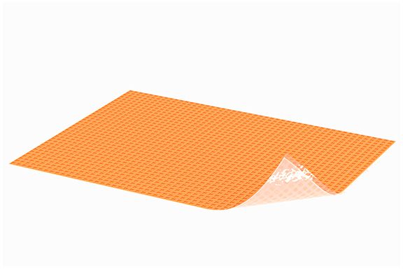 DITRA-PS Membrane de désolidarisation autocollante en feuille 2' 5" x 3' 2-3/4" - 3.5 mm (7.75 pi²)