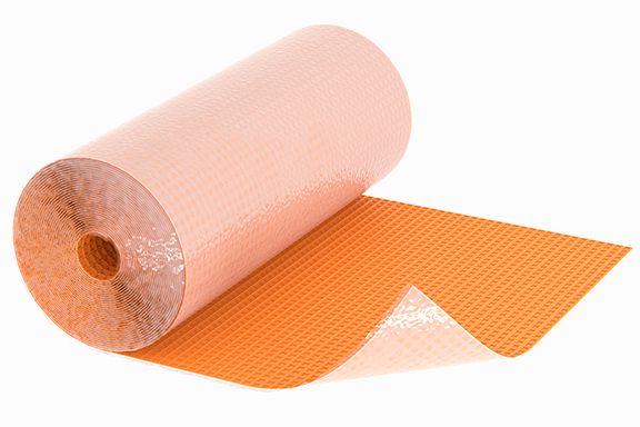 DITRA-PS Membrane de désolidarisation autocollante en feuille 3' 2-3/4" x 83' 4" - 3.5 mm (269 pi²)