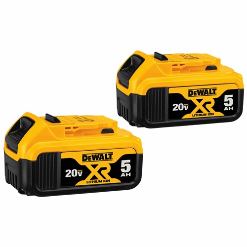 Kit of Battery Lithium-Ion 5.0 AH - 20 V Max 