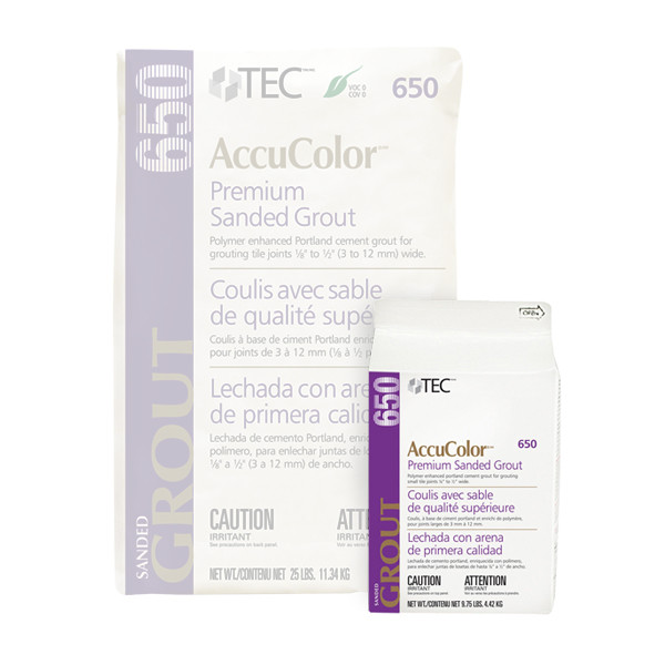 AccuColor Premium Sanded Grout #933 Standard Gray 10 lb