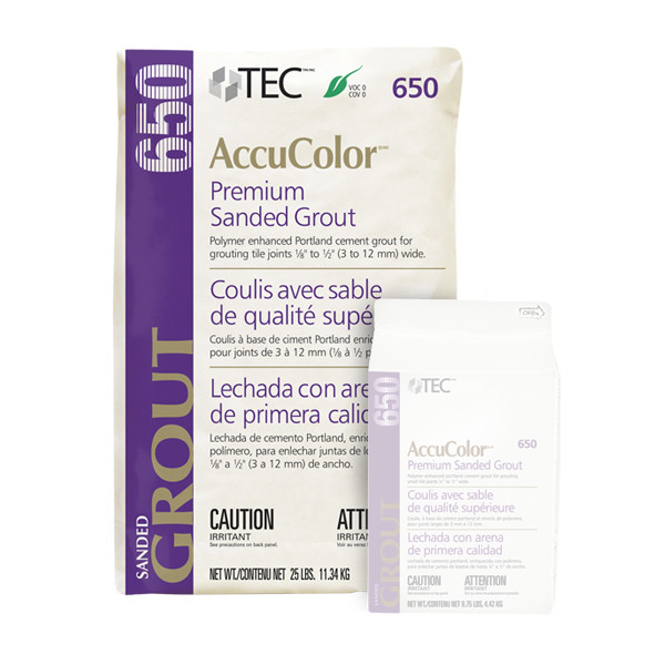 AccuColor Premium Sanded Grout #988 Pearl 25 lb