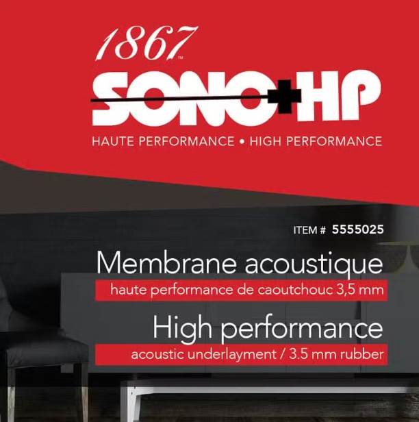 SONO + HP 3.5 mm Membrane Caoutchouc 225 pi²