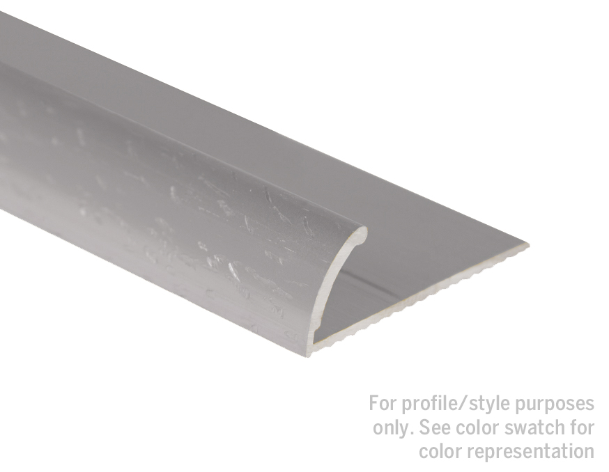 Aluminum Tapdown Pinless Residential, Hammered Gold Anodized - 1/2" x 12'