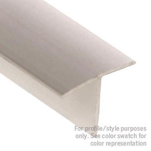 Moulure de trappe en aluminium naturel 7/8" x 12'