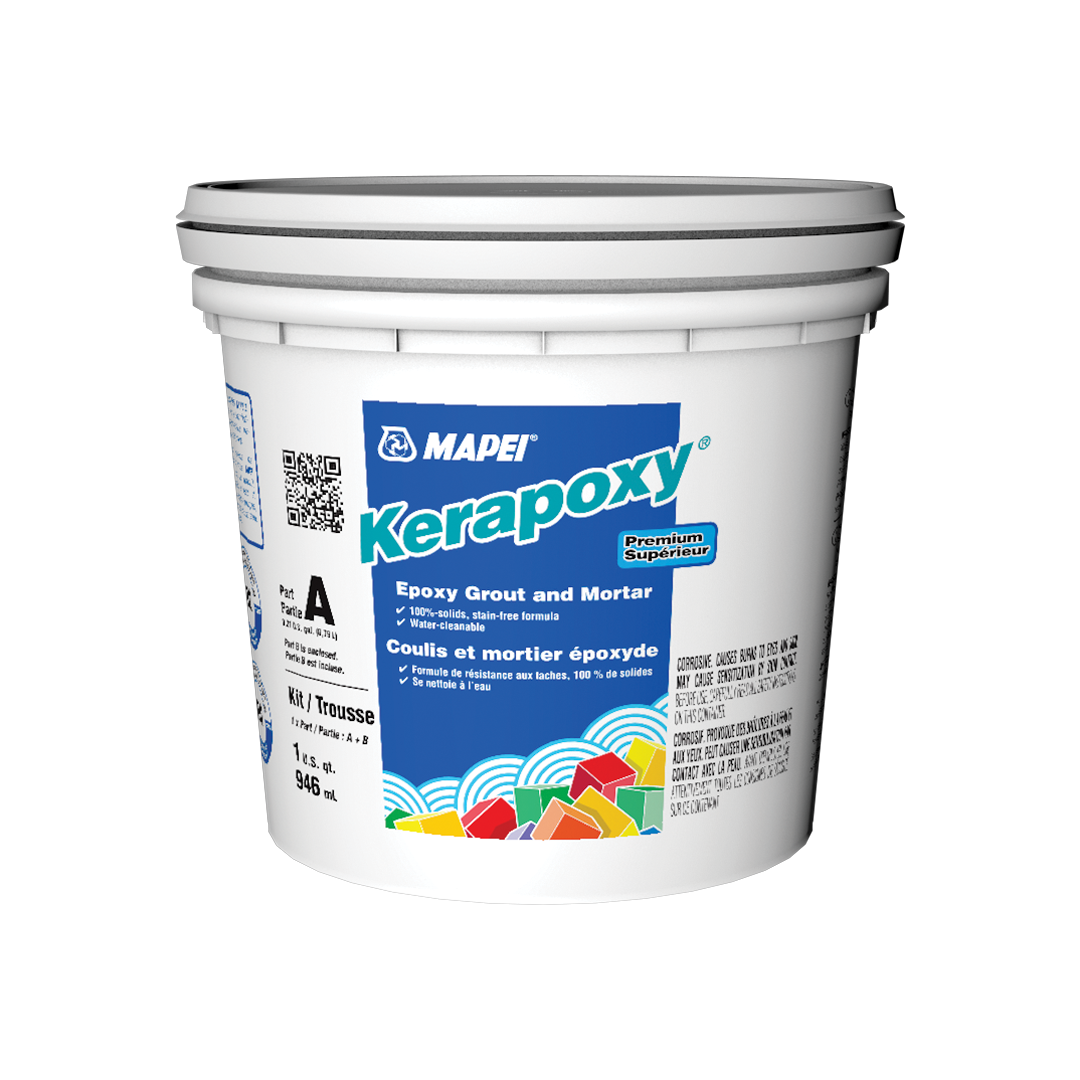 Kerapoxy Kit Premium Epoxy Grout #106 Walnut 946 mL
