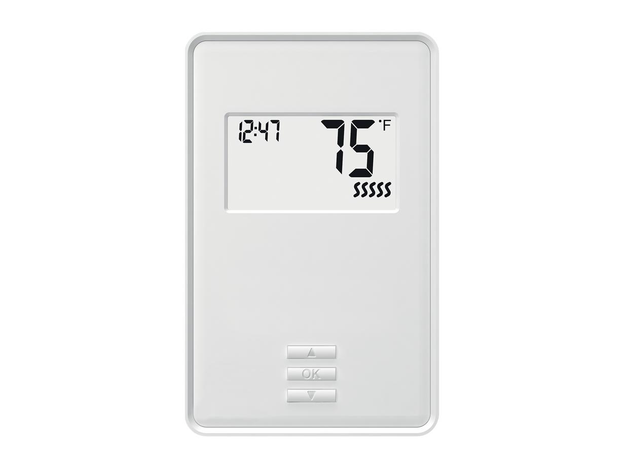Thermostat non-programmable