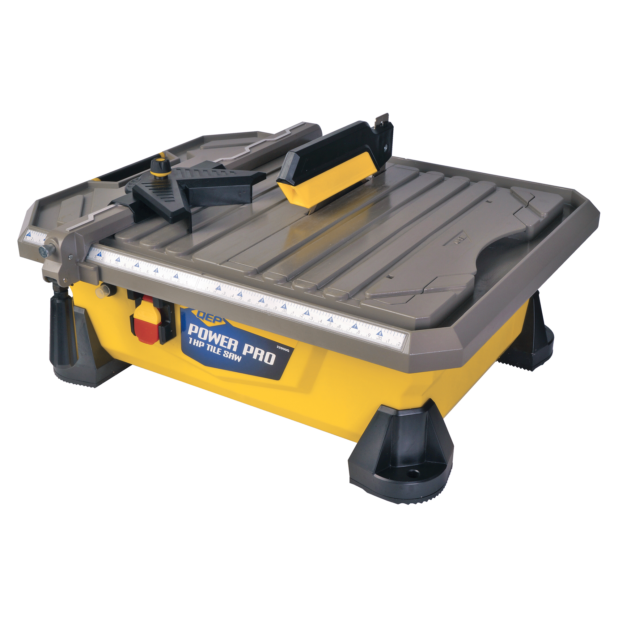Wet Tile Saw Power Pro 7" with Blade, Motor, Water Baffle and Folding Bench