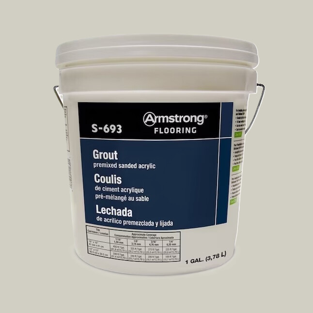 Armstrong Flooring FlexStrong 1-Gallon Mist Acrylic Premix Grout Armstrong Flooring FlexStrong 1-Gallon Mist Acrylic Premix Grout