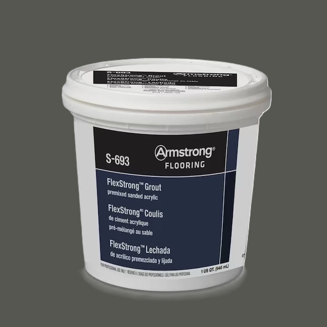 Armstrong Flooring FlexStrong 1-Quart Shale Acrylic Premix Grout Armstrong Flooring FlexStrong 1-Quart Shale Acrylic Premix Grout